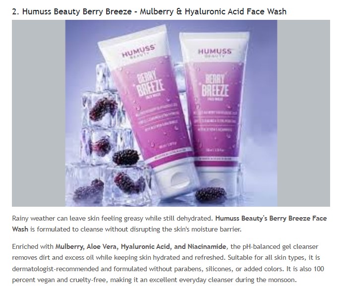 Top 5 Skincare and Haircare Brands for Monsoon