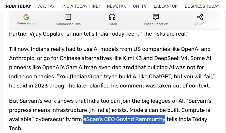 How Sarvam is helping India seek its DeepSeek moment and what it needs to do next to get there