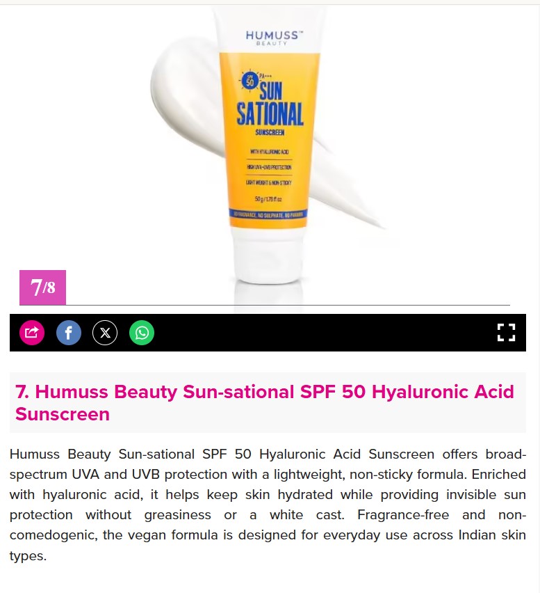 8 Sunscreens To Keep Your Skin Protected And Glowing All Day